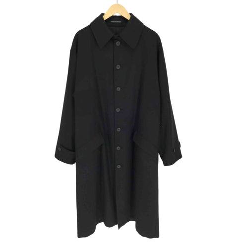 ヨウジヤマモトプールオム Yohji Yamamoto POUR HOMME 24AW TASMANIA FLANNEL SINGLE COAT タスマニア フランネル シングル コート メンズ JPN:1